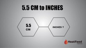 5.5 cm to inches