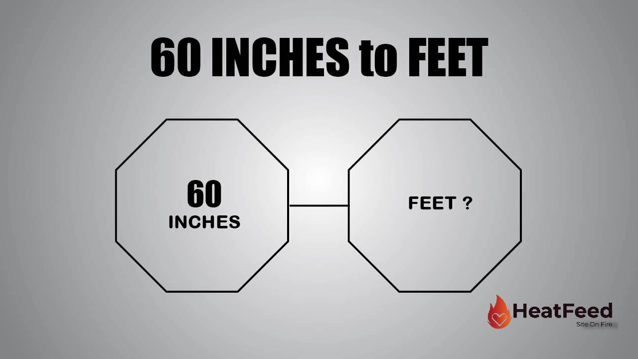 Convert 60 Inches to feet Heatfeed