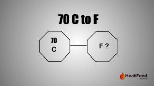 70 C to F