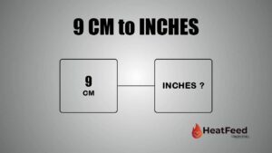 9 CM TO INCHES