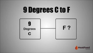 9 Degrees C to F