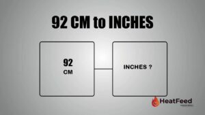 92 CM TO INCHES