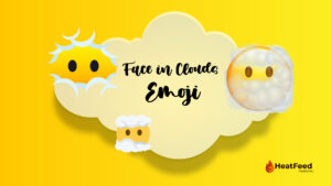 Face in Clouds Emoji