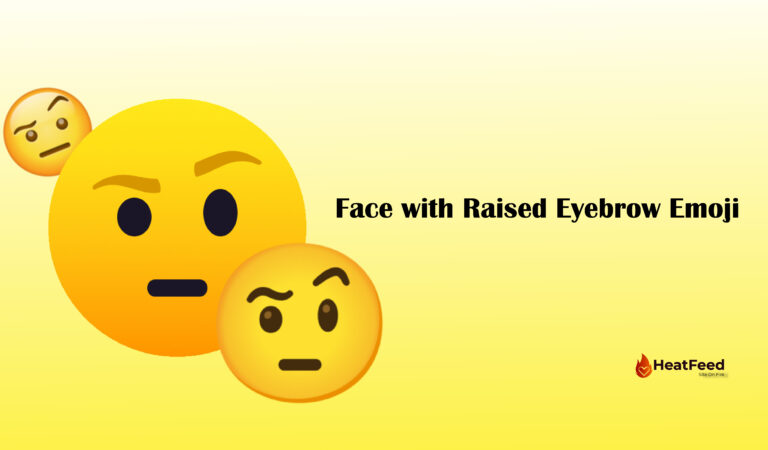 🤨 Face with Raised Eyebrow Emoji 🤨 Face with Raised Eyebrow Emoji