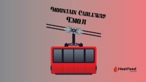 Mountain cableway emoji