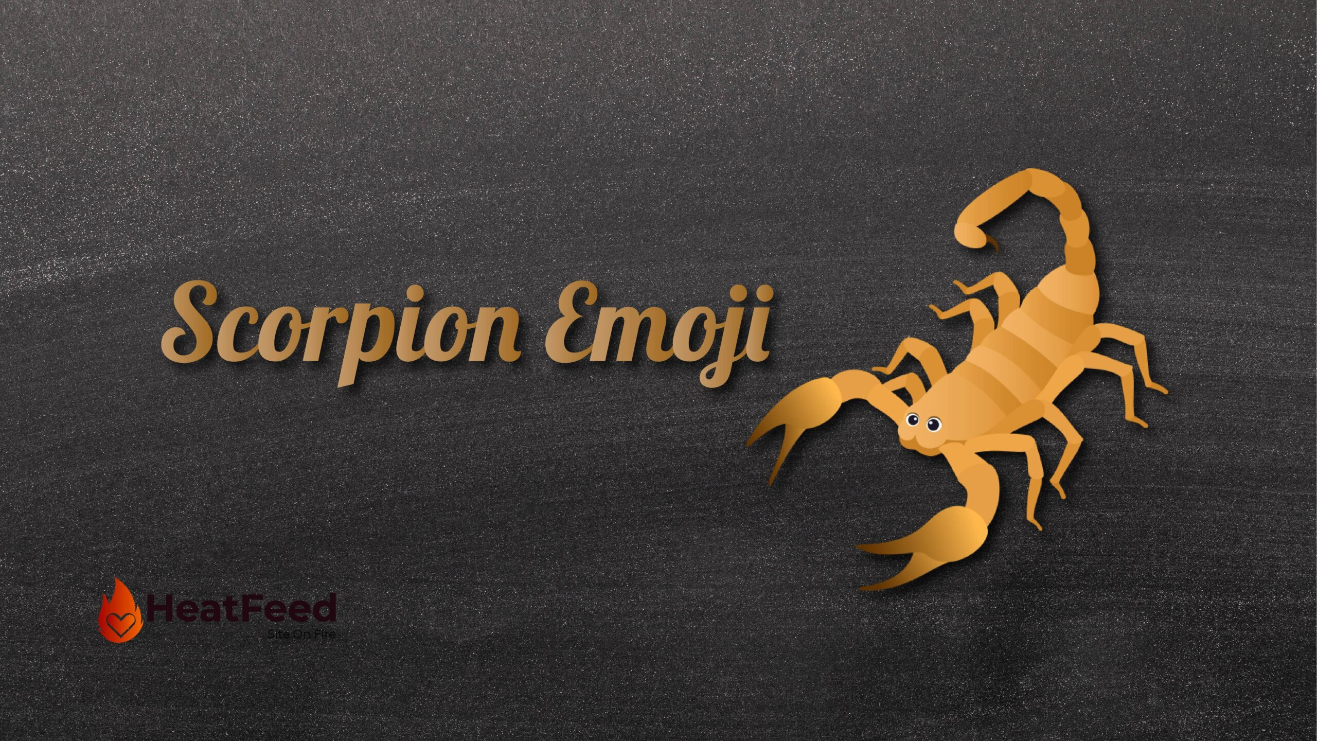 scorpion emoji text meaning