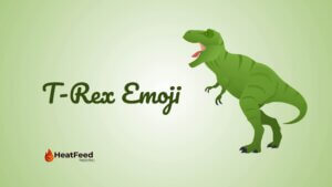 T-Rex emoji