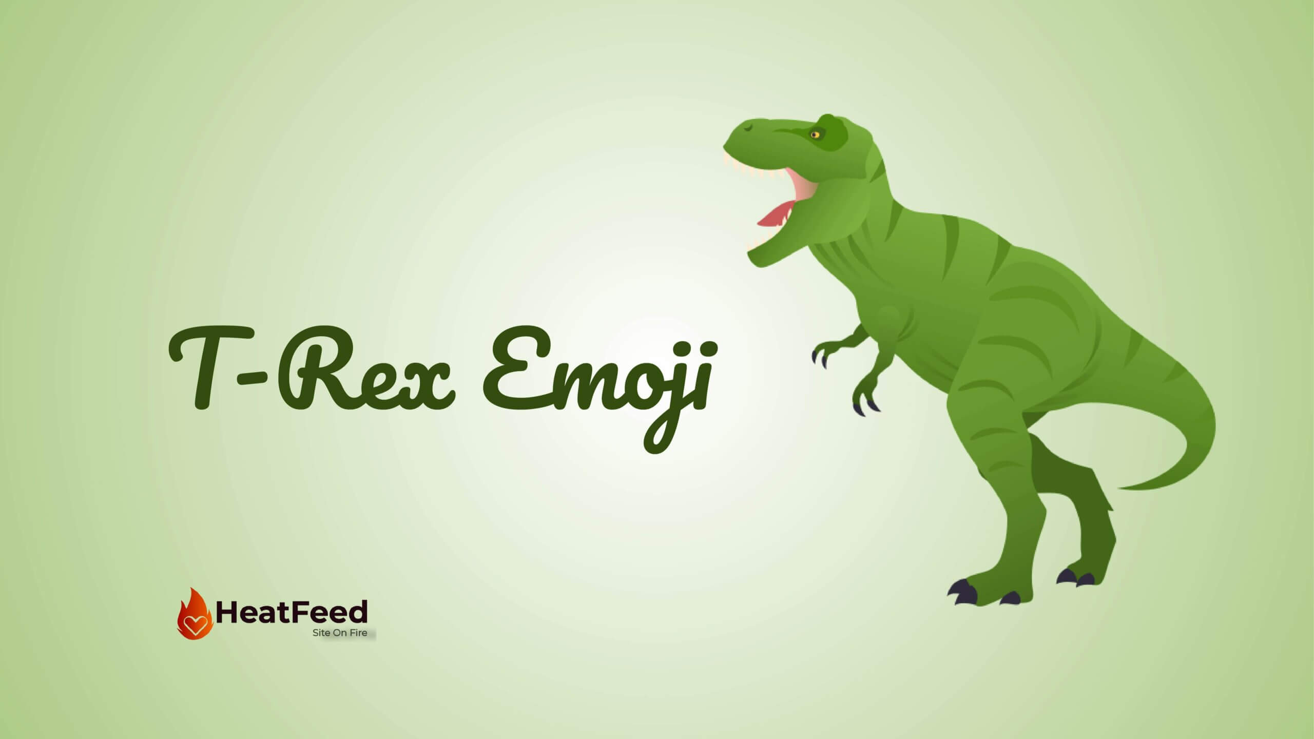🦖 Tiranossauro Rex Emoji