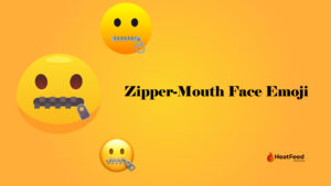 Zipper-Mouth Face Emoji
