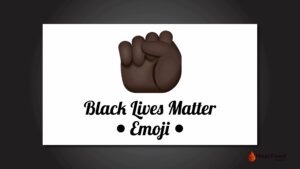 Black Lives Matter Emoji
