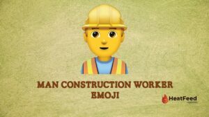 Man construction worker emoji