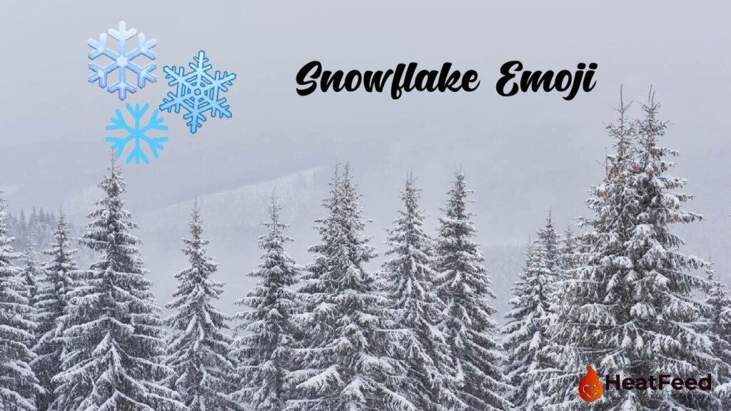 winter Snowflake emoji