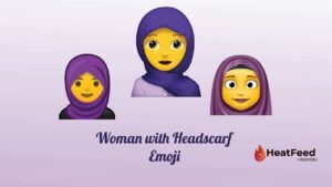 Woman with headscarf emoji