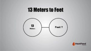 13 Meters to Feet