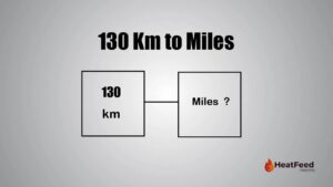 130 km to miles