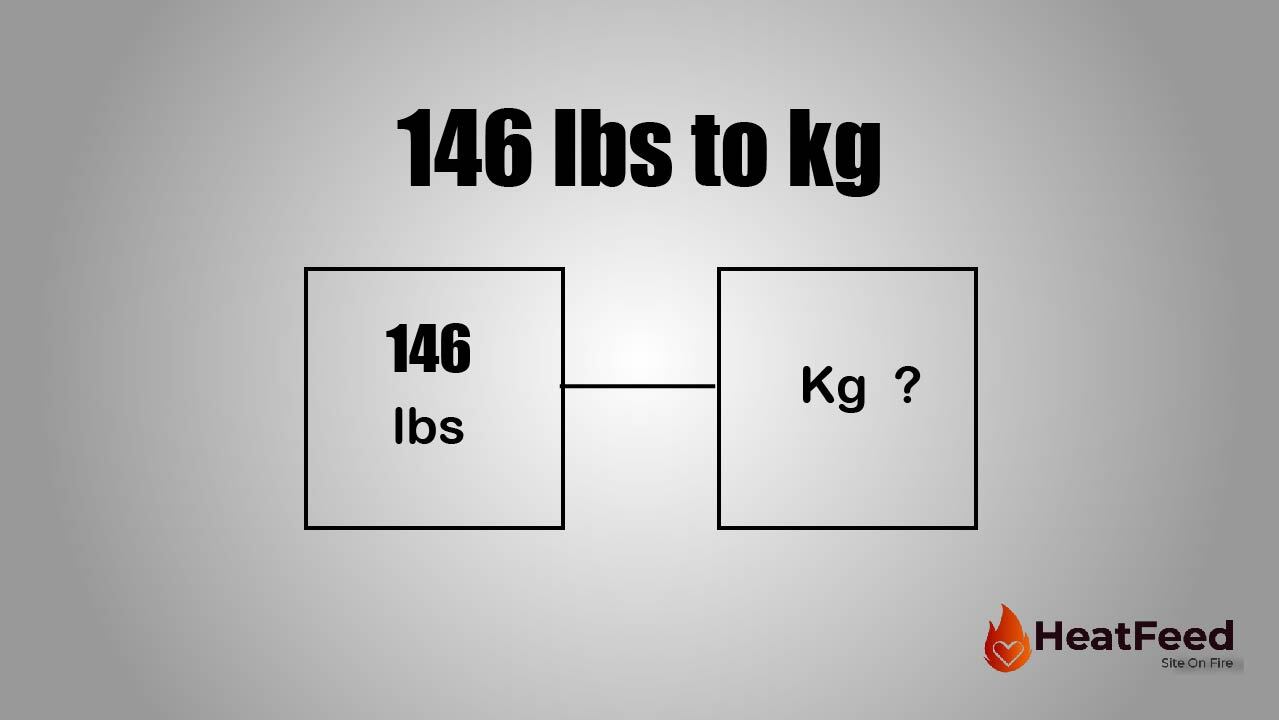 Convert 146 lbs to kg