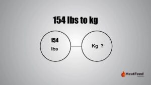 154 lbs to kg
