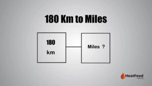 180 km to miles