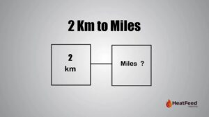 2 km to miles