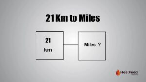 21 km to miles