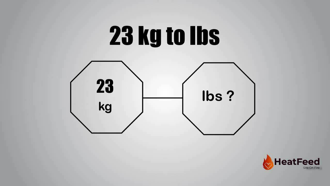 Convert 23 kg to lbs Heatfeed