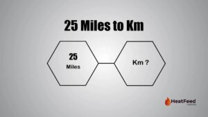 25 Miles to Km