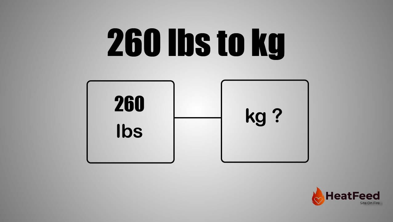 Convert 260 Lbs to Kg Heatfeed