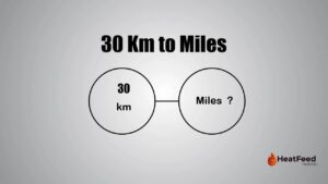 30 Km to Miles