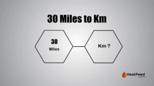 30 Miles to Km