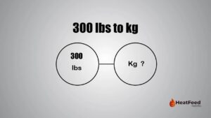 300 lbs to kg
