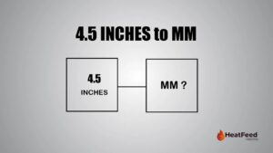4.5 inches to mm