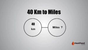 40 Km to Miles