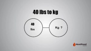 40 lbs to kg