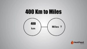 400 Km to Miles 