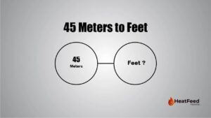 45 meters to feet