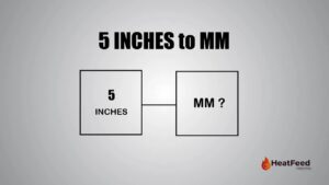 5 inches to mm