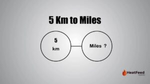 5 Km to Miles