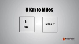 6 km to miles
