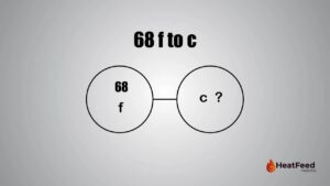 68 f to c