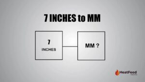 7 inches to mm