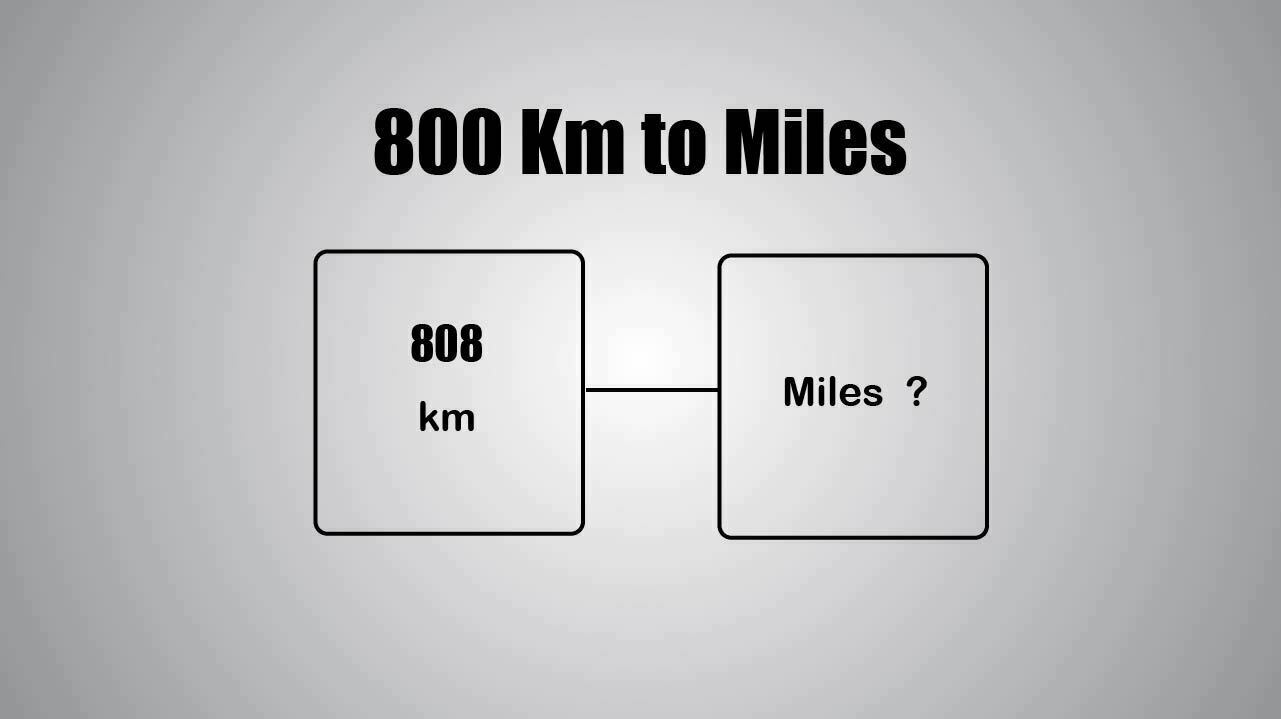 Convert 800 Km to Miles - Heatfeed