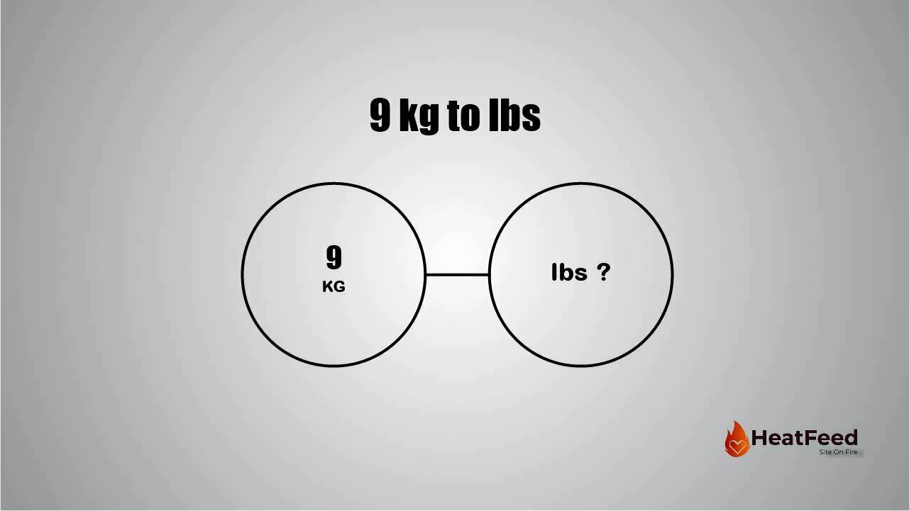 Convert 9 kg to lbs- Heatfeed