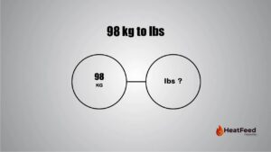 98 kg to lbs