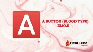 A Button (Blood Type) emoji
