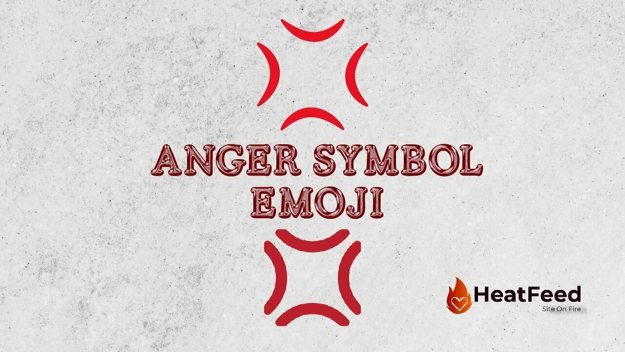 Anger Symbol  ID 10165  Emojicouk