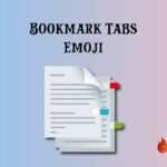 Bookmark Tabs Emoji