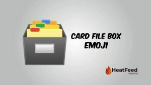 Card File Box Emoji