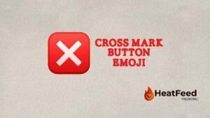 Cross Mark Button Emoji
