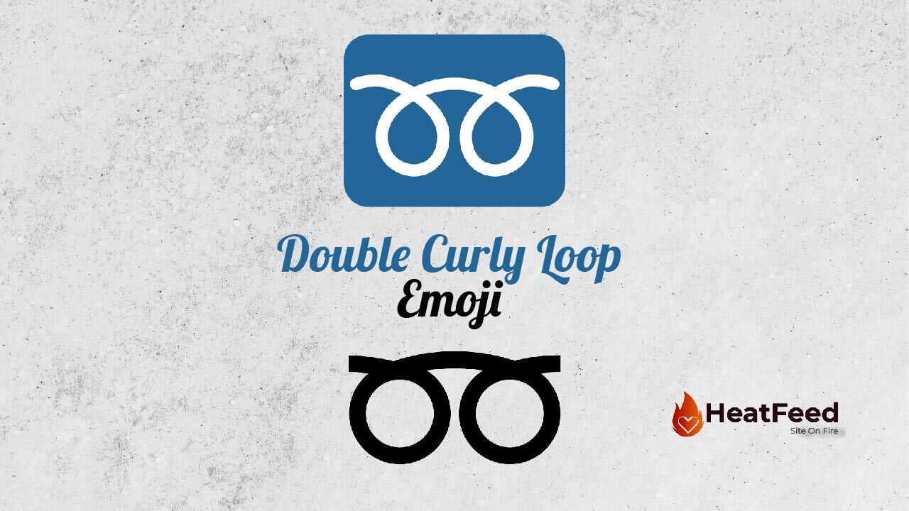 ➿ Double curly loop emoji