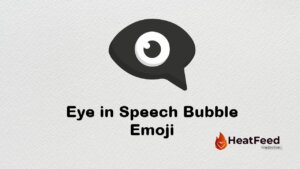 Eye in Speech Bubble